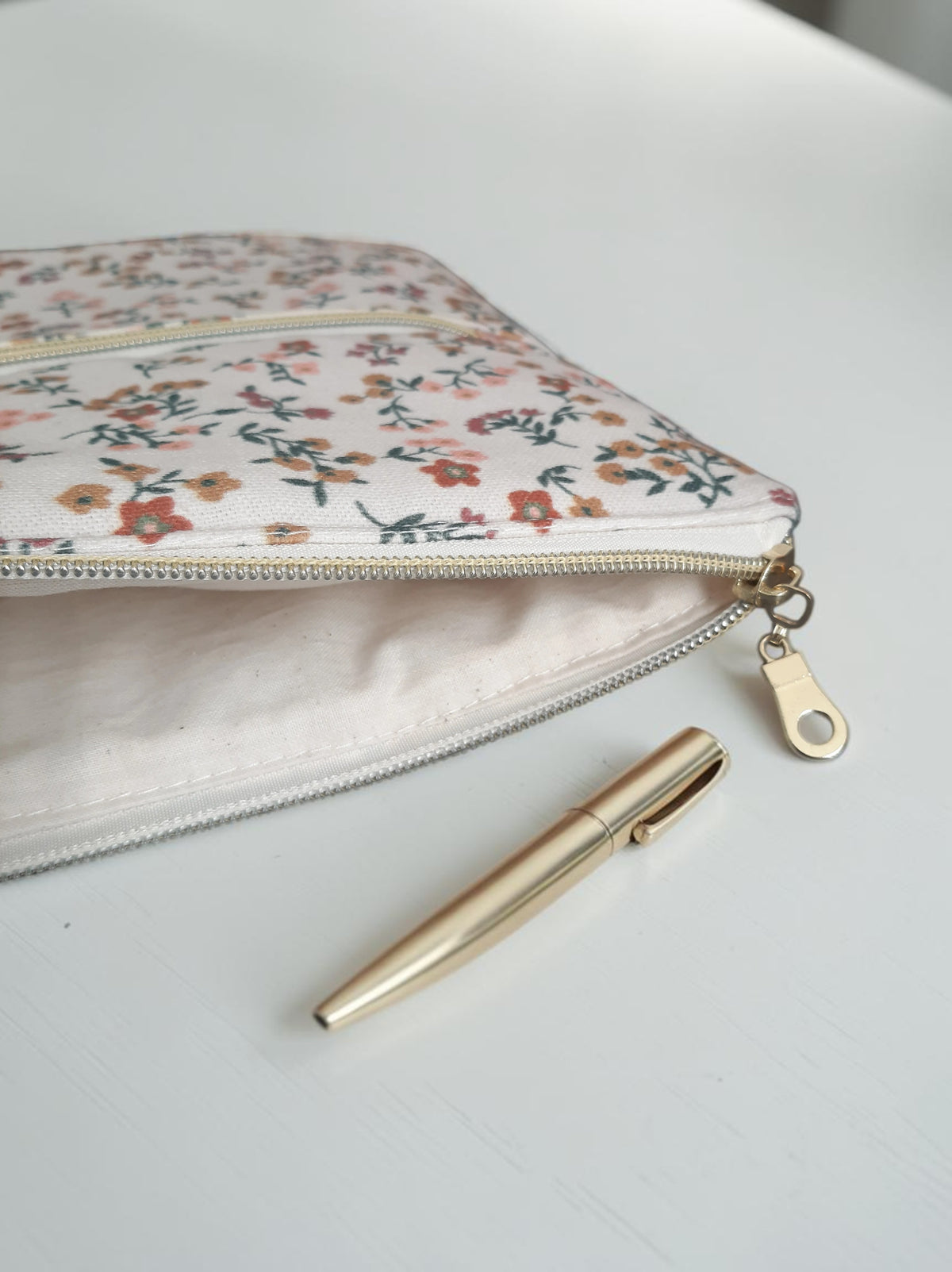 Housse d'ordinateur et ipad florale